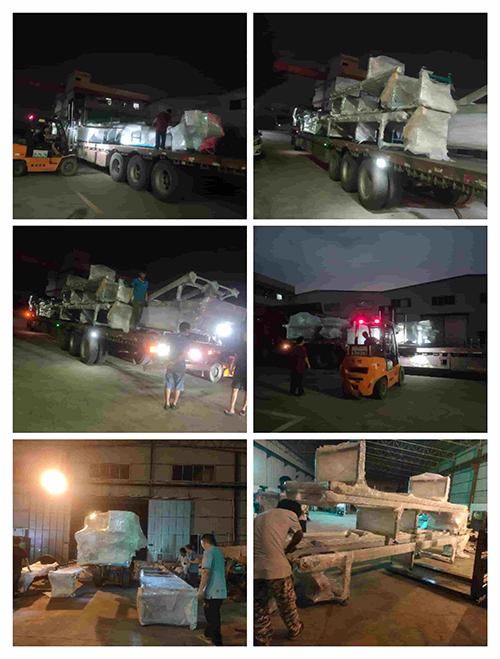 2021年9月28日發安徽宿松-ZQ250圓木多片鋸、ZQ150方木多片鋸、300圓木截斷鋸、斜坡上料架、圓木出料架、方木自動出料架、ZQ600清邊多片鋸