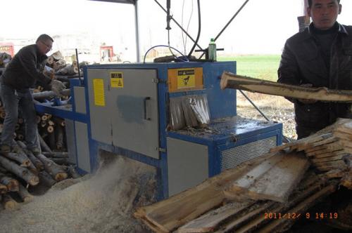 河南省-南陽市-唐河縣-20機(jī)型鋸揚(yáng)木加工現(xiàn)場