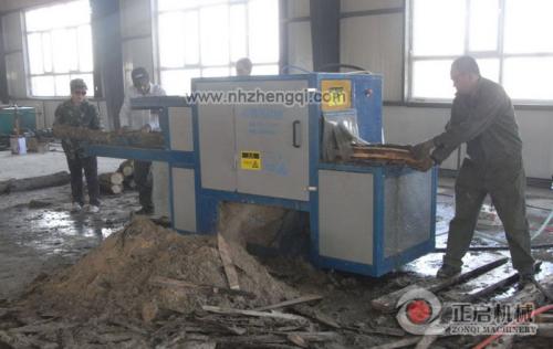 黑龍江省佳木斯市湯原縣-鋸雜木現(xiàn)場