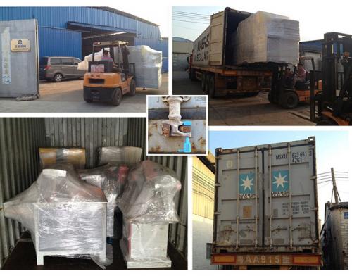 2014年9月28日原木多片鋸40型方木多片鋸150型---發貨到巴拿馬