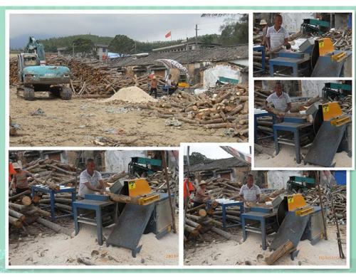 斷料鋸300型-廣東汕尾陸豐加工現場